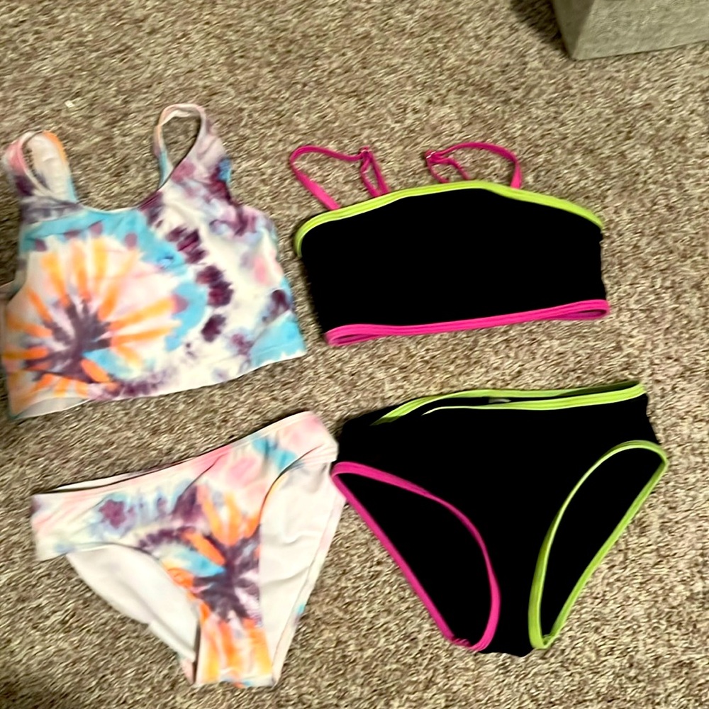 Girls size 7 swim
